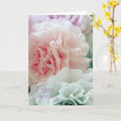 Carte Fleurs de filtres à café teints pour anniversaire (Fleur jaune)