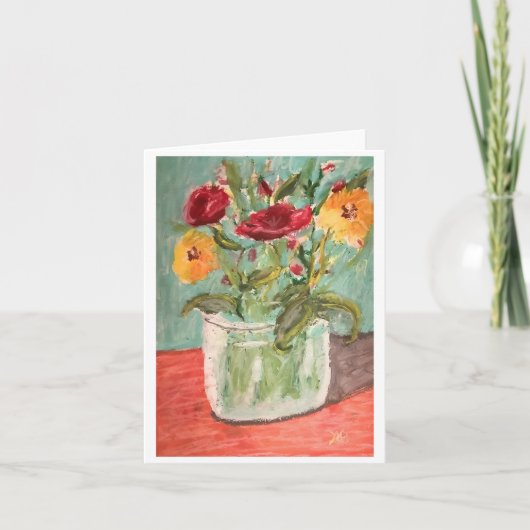 Carte Fleurs de jardin (Devant)