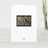 Carte Fleurs de la Paix (Dos)