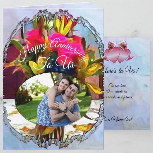 Carte Fleurs de l'Amour Anniversaire PM0001