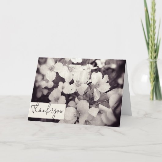 Carte Fleurs de lavande légère personnalisée (Devant)