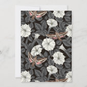 Carte Fleurs de lune et sphinx Moths 2 (Devant)