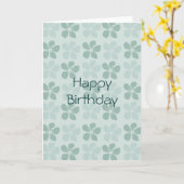 Carte Fleurs de menthe (Fleur jaune)