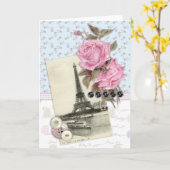 Carte Fleurs de Paris (Fleur jaune)