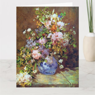 Carte Fleurs de printemps de Renoir Big Mother's Day