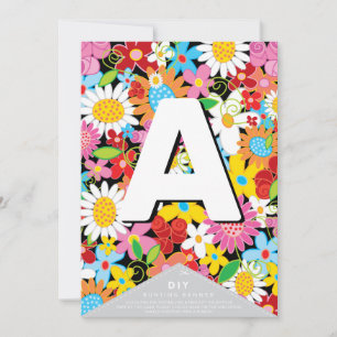 Carte Fleurs de printemps Jardin Whimsical do-it-yoursel