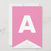 Carte Fleurs de Printemps Whimsical Jardin do-it-yoursel (Dos)