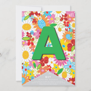 Carte Fleurs de Printemps Whimsical Jardin do-it-yoursel