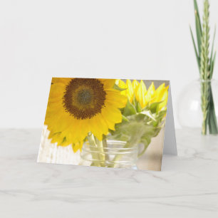 Carte Fleurs de soleil