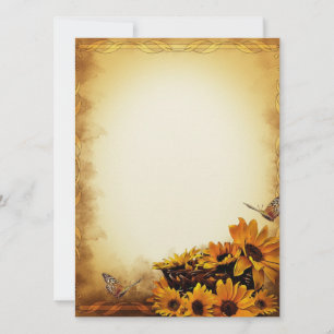 Carte Fleurs de soleil