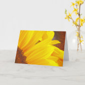 Carte Fleurs de soleil (Fleur jaune)