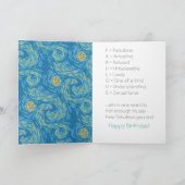 Carte Fleurs de soleil et abeilles Granny incroyables (Intérieur)