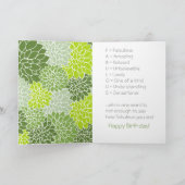 Carte Fleurs de soleil et abeilles incroyables (Intérieur)