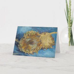 Carte Fleurs de soleil Vincent van Gogh