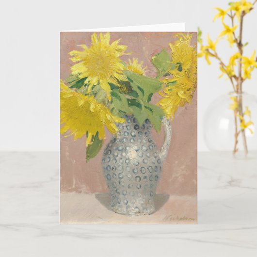 Carte Fleurs de soleil | William Nicholson (Fleur jaune)