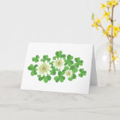 Carte Fleurs de trèfle (Fleur jaune)