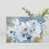Carte Fleurs de Vrubel Flat Card (Debout devant)