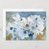 Carte Fleurs de Vrubel Flat Card (Devant / Derrière)