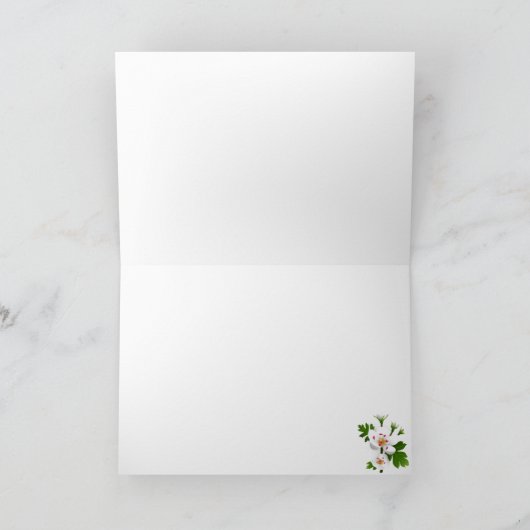 Carte Fleurs d'épines (Intérieur)