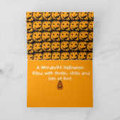 Carte Fleurs d'Halloween (Intérieur)
