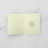 Carte Fleurs « Dieu vous bénisse » (Intérieur)