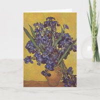 Fleurs d'iris de Vincent Willem Van Gogh