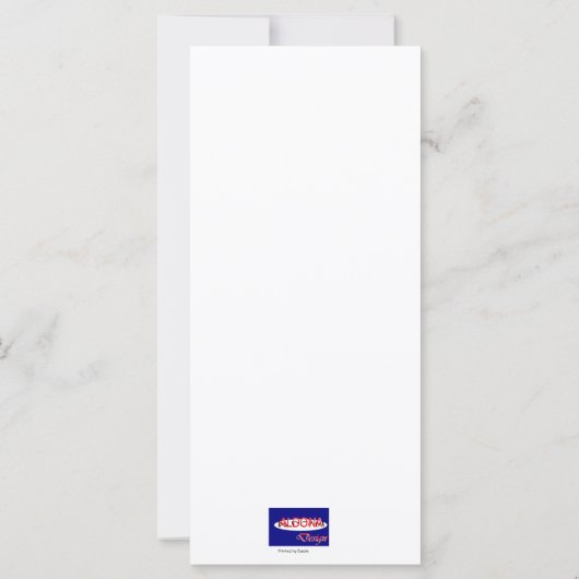 Carte Fleurs d'or (Dos)