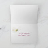 Carte Fleurs du Jour-crabapple de la mère (Intérieur)