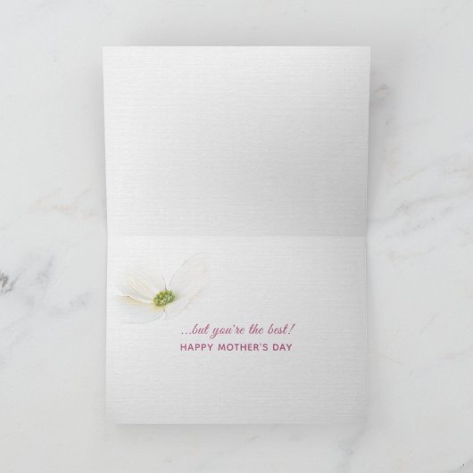 Carte Fleurs du Jour-crabapple de la mère (Intérieur)