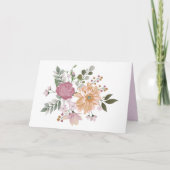 Carte Fleurs élégantes, Un Ami est... (Devant)