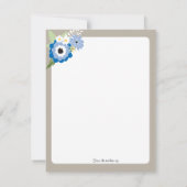 Carte Fleurs en Bocal Mason, Fiche de Recette (Dos)