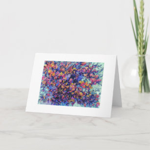 Carte Fleurs et Butterflys
