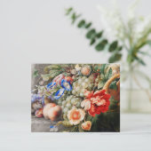 Carte Fleurs et fruits de vie morte Art classique (Debout devant)
