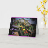 Carte Fleurs Fête des Mères (Fleur jaune)