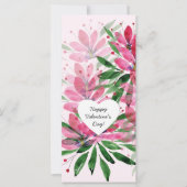 Carte Fleurs Fleur Fleur OEuvre originale Aquarelle (Devant)