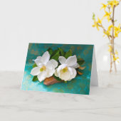 Carte Fleurs | Fleur Magnolia (Fleur jaune)