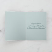 Carte Fleurs Florales au Pastel Éditable (Intérieur)