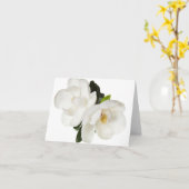 Carte Fleurs florales des Magnolias blancs (Fleur jaune)