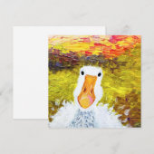 Carte Fleurs flottantes (Devant / Derrière)