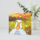 Carte Fleurs flottantes (Debout devant)
