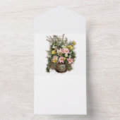 Carte Fleurs Grunge vintages (À l'intérieur)