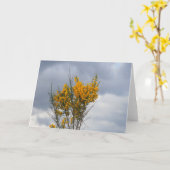 Carte fleurs jaunes (Fleur jaune)