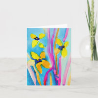 Fleurs jaunes par Christina Miller, âge 9