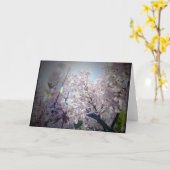 Carte Fleurs Lilac (Fleur jaune)