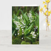 Carte Fleurs | Lily de la vallée Suède (Fleur jaune)