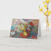 Carte Fleurs, Magnus Enckell (Fleur jaune)