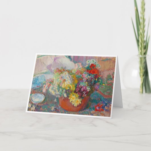 Carte Fleurs, Magnus Enckell (Devant)