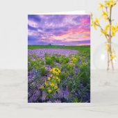 Carte Fleurs | North Dakota Red River Valley (Fleur jaune)