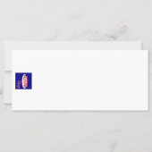 Carte Fleurs orange (Dos)