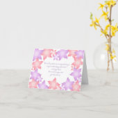 Carte Fleurs Pastel Journée Professionnels Administratif (Fleur jaune)